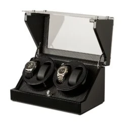 CA2PM Uhrenbeweger Für 4 Uhren Karbon-Optik -Klarstein 10004396 yy 0006 logo