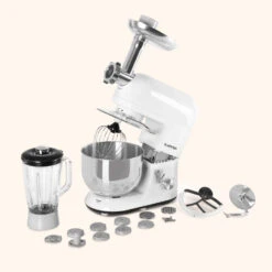 Lucia Küchenmaschine 3-in-1 2000 W / 2,7 PS 5 Ltr Edelstahl BPA-frei 16 Lucia Küchenmaschine 3-in-1 2000 W / 2,7 PS 5 Ltr Edelstahl BPA-frei -Klarstein 10008236 yy 0007 logo