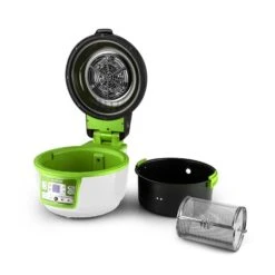 VitAir Turbo Heißluftfritteuse Grün-weiß 1400W Grillen Backen 9l 20 VitAir Turbo Heißluftfritteuse Grün-weiß 1400W Grillen Backen 9l -Klarstein 10028288 yy 0008 titel zubehoer 07 Klarstein VitAir Heissluftfritteuse gruen weiss