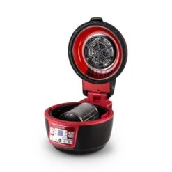 VitAir Turbo Heißluftfritteuse Rot-schwarz 1400W Grillen Backen 9l 19 VitAir Turbo Heißluftfritteuse Rot-schwarz 1400W Grillen Backen 9l -Klarstein 10028289 yy 0007 titel Klarstein VitAir Heissluftfritteuse