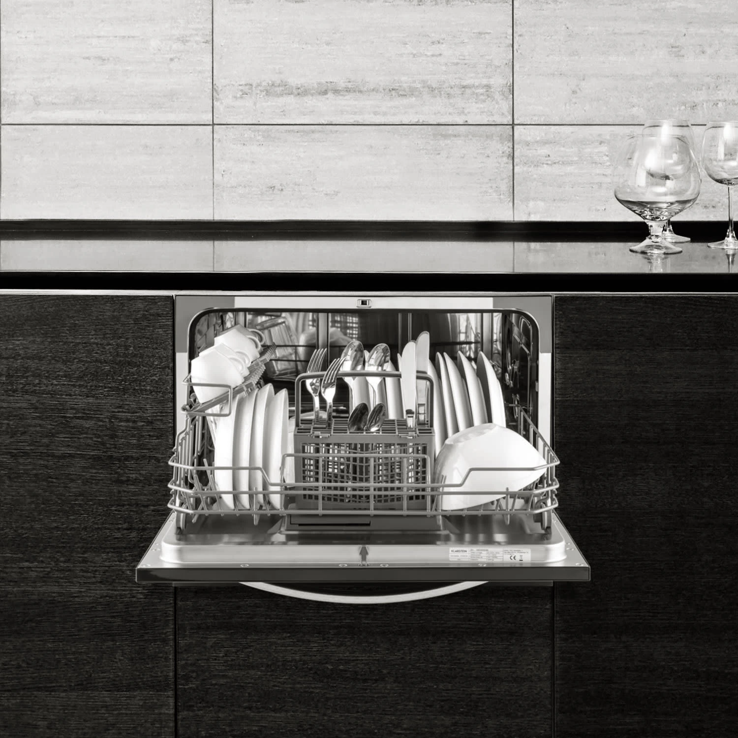 Amazonia 6 Luminance Geschirrspüler Glasfront Freistehend 1380W 4 Amazonia 6 Luminance Geschirrspüler Glasfront Freistehend 1380W – Bild 2