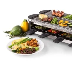 Tenderloin 100 Raclette-Grill 1200 W (2x600W) 8 Personen 2x Naturstein 14 Tenderloin 100 Raclette-Grill 1200 W (2x600W) 8 Personen 2x Naturstein -Klarstein 10028579 yy 0006 logo 06 Klarstein Tenderloin Raclette Grill