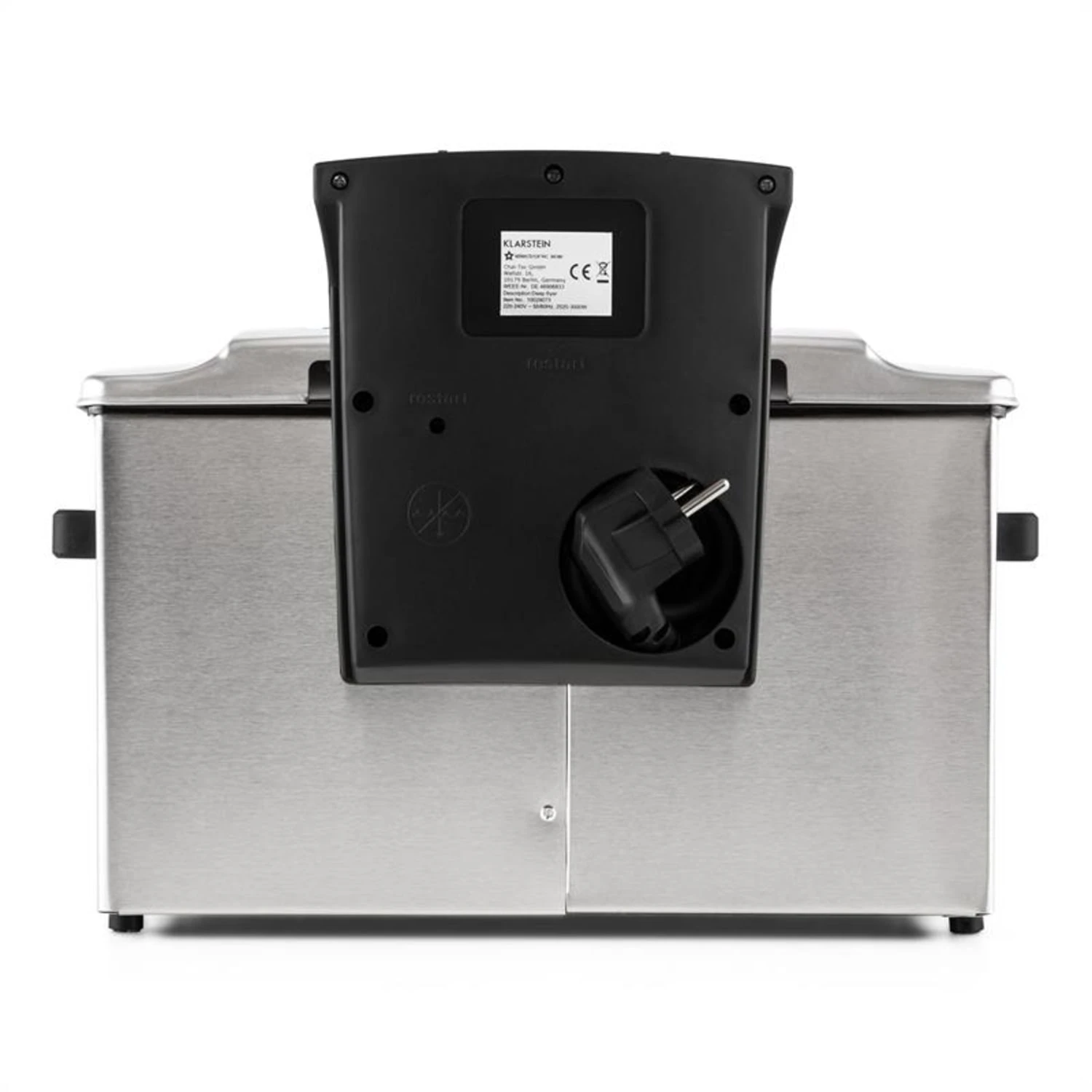 QuickPro XXL 3000 Fritteuse 5l 1,5kg 3000W Timer Edelstahl 7 QuickPro XXL 3000 Fritteuse 5l 1,5kg 3000W Timer Edelstahl – Bild 5