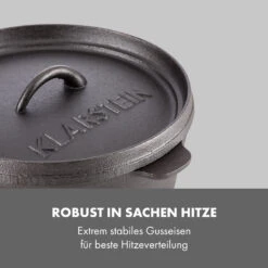 Hotrod Masterplan Dutch Oven Set 7-teilig BBQ Topfset Gusseisen 13 Hotrod Masterplan Dutch Oven Set 7-teilig BBQ Topfset Gusseisen -Klarstein 10029164 de 0004 logo
