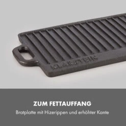 Hotrod Masterplan Dutch Oven Set 7-teilig BBQ Topfset Gusseisen 16 Hotrod Masterplan Dutch Oven Set 7-teilig BBQ Topfset Gusseisen -Klarstein 10029164 de 0007 logo