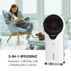Whirlwind 3-in-1 Luftkühler Ventilator Luftbefeuchter 1600 M³/h -Klarstein 10029327 de 0003 logo