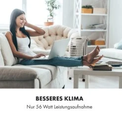 Maxfresh Ventilator Luftkühler 4-in-1 6L-Wassertank 55W Timer-Funktion 15 Maxfresh Ventilator Luftkühler 4-in-1 6L-Wassertank 55W Timer-Funktion -Klarstein 10029393 de 0004 logo