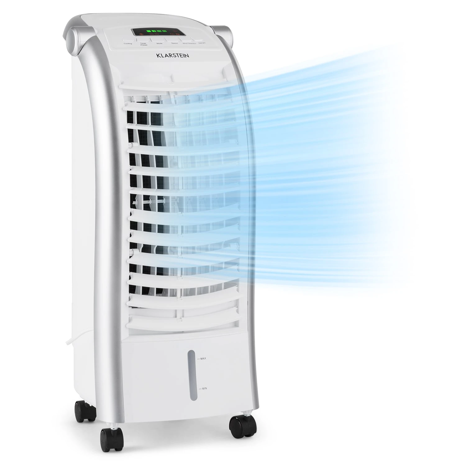 Maxfresh Ventilator Luftkühler 4-in-1 6L-Wassertank 55W Timer-Funktion 3 Maxfresh Ventilator Luftkühler 4-in-1 6L-Wassertank 55W Timer-Funktion