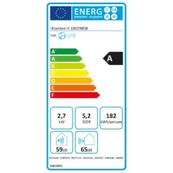 Frostik Fenster-Klimagerät 9.000 BTU/2,7 KW EEC A Fernbedienung 21 Frostik Fenster-Klimagerät 9.000 BTU/2,7 KW EEC A Fernbedienung -Klarstein 10029808 energy label