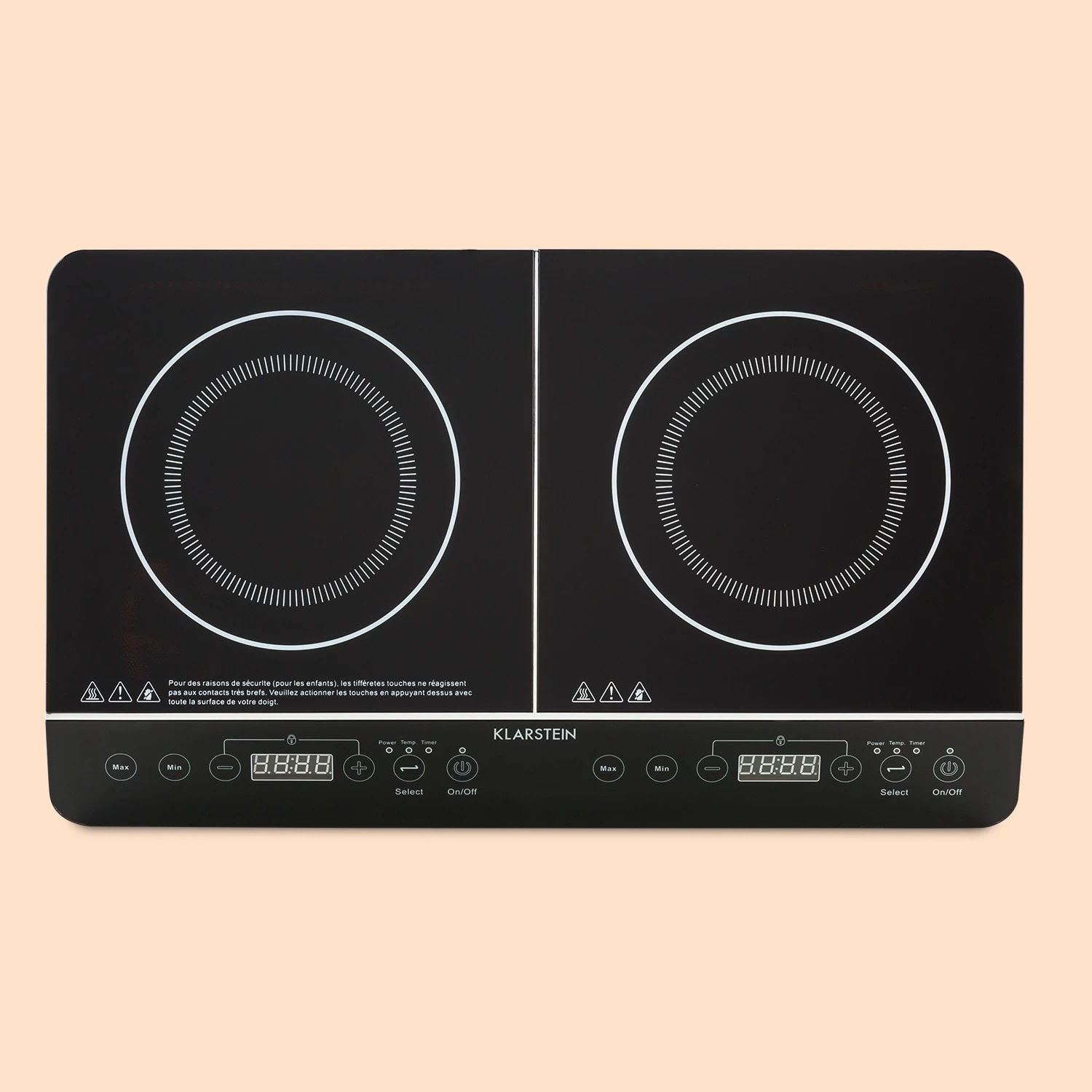 VariCook Slim Doppel-Induktionskochplatte 3500 W Timer 240° C Touch 7 VariCook Slim Doppel-Induktionskochplatte 3500 W Timer 240° C Touch – Bild 5