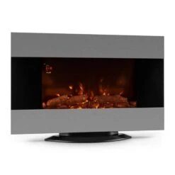 Basel Elektrischer Kamin Heizlüfter 2000W LED Fernbedienung