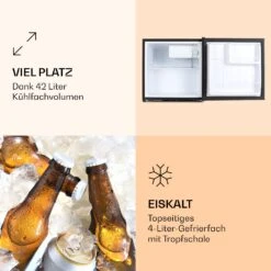 Spitzbergen Aca Kühlschrank 46 Liter 4-Liter-Gefrierfach 1 Boden 9 Spitzbergen Aca Kühlschrank 46 Liter 4-Liter-Gefrierfach 1 Boden -Klarstein 10031181 de 0002 logo