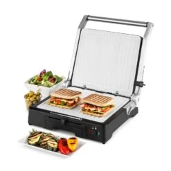 Burgermeister 3-in-1 Kontaktgrill Tischgrill Paninimaker 2000W 14 Burgermeister 3-in-1 Kontaktgrill Tischgrill Paninimaker 2000W -Klarstein 10031664 yy 0006 titel Klarstein Burgermeister 3in1 Kontaktgrill