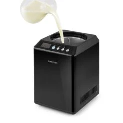 Vanilly Sky Family Eiscremebereiter Frozen Yoghurt 250W 2,5l Schwarz -Klarstein 10031848 yy 0005 detail Klarstein Vanilly Sky Family Eiscremebereiter schwarz