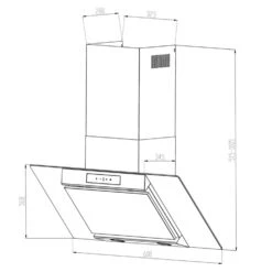 Balzac 60 Dunstabzugshaube 60 Cm 210W 610m³/h LED Touch Edelstahl Glas 18 Balzac 60 Dunstabzugshaube 60 Cm 210W 610m³/h LED Touch Edelstahl Glas -Klarstein 10031902 yy 0008 logo Klarstein Balzac 60 Dunstabzugshaube Edelstahl