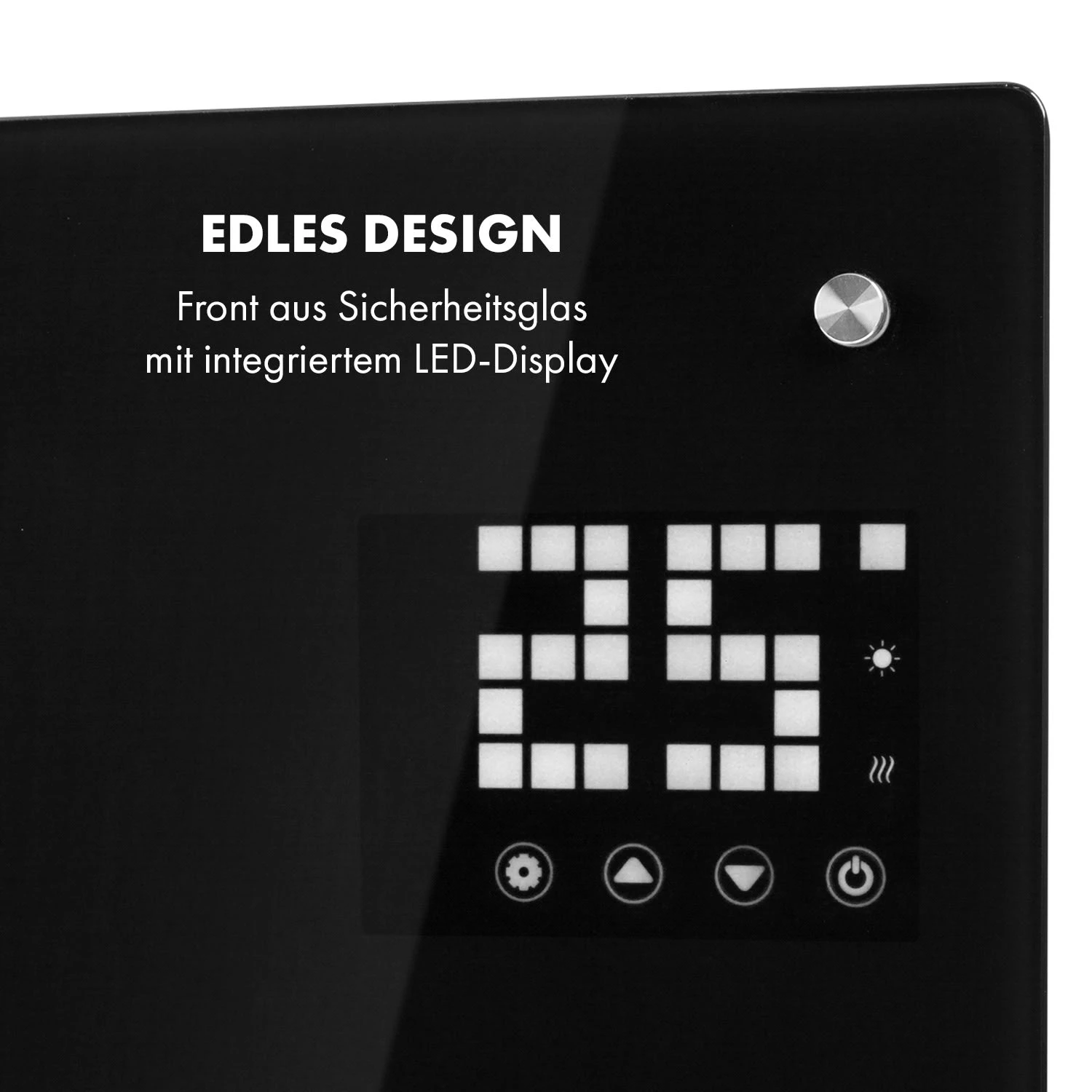 Bornholm Curved Konvektions-Heizgerät Thermostat Timer 2000W 9 Bornholm Curved Konvektions-Heizgerät Thermostat Timer 2000W – Bild 7