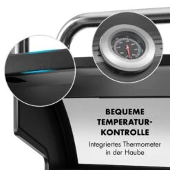 Tomahawk 4.2 SBG Gasgrill 6 Brenner 20,7 KW 64x42cm Grill Edelstahl -Klarstein 10032308 de 0008 logo