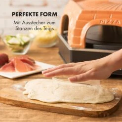 Capricciosa Pizzaofen 1500W Abdeckung Aus Terracotta Warmhaltefunktion -Klarstein 10032597 de 0003 logo