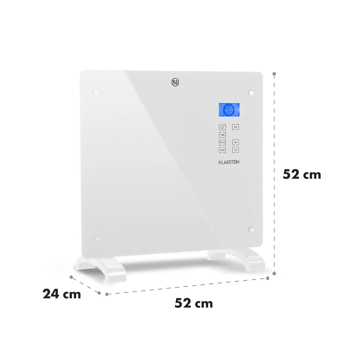 Norderney Konvektions-Heizgerät Thermostat Timer 1000W 20m² Weiß 10 Norderney Konvektions-Heizgerät Thermostat Timer 1000W 20m² Weiß – Bild 8