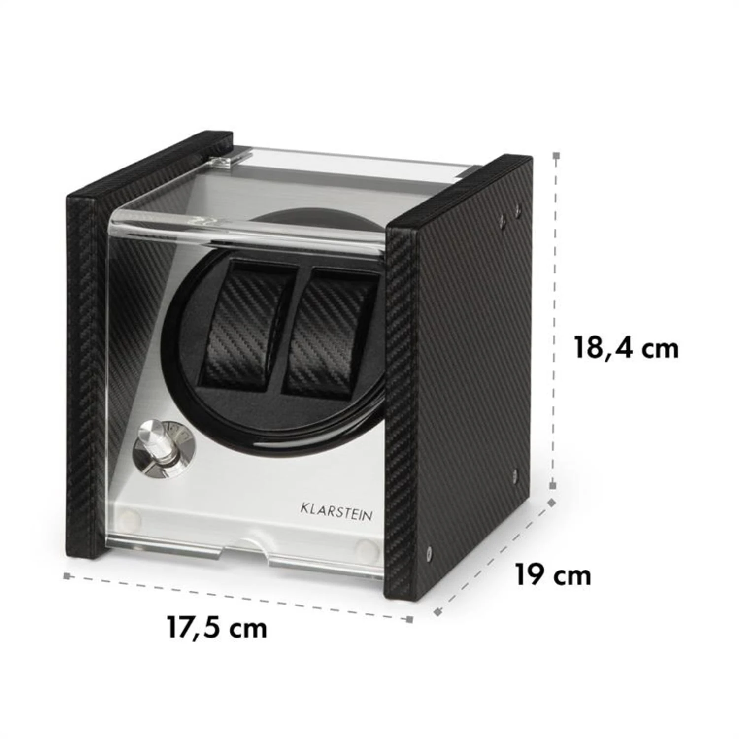 Tokyo 2 Uhrenbeweger, 2 Uhren, 3 Geschwindigkeiten, 4 Modi, Schwarz 10 Tokyo 2 Uhrenbeweger, 2 Uhren, 3 Geschwindigkeiten, 4 Modi, Schwarz – Bild 8