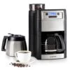 Aromatica II Duo Kaffeemaschine, Integriertes Mahlwerk, 1,25 L Silber 2 Aromatica II Duo Kaffeemaschine, Integriertes Mahlwerk, 1,25 L Silber -Klarstein 10032865 yy 0001 titel Klarstein Aromatica II Duo Kaffeemaschine schwarz