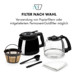 Aromatica II Set Kaffeemaschine, Mahlwerk, 1,25 L, Schwarz 16 Aromatica II Set Kaffeemaschine, Mahlwerk, 1,25 L, Schwarz -Klarstein 10032874 de 0004 logo