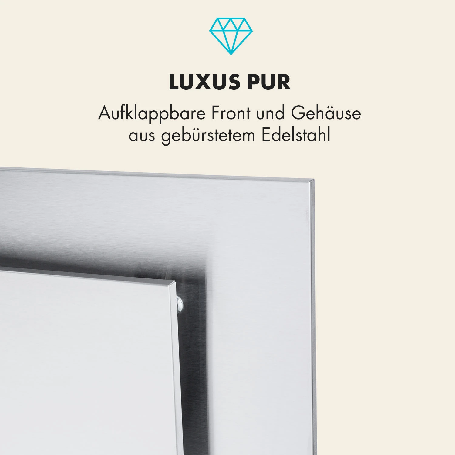 Athena Dunstabzugshaube 60cm Abluft: 350 M³/h LED Edelstahl 7 Athena Dunstabzugshaube 60cm Abluft: 350 M³/h LED Edelstahl – Bild 5