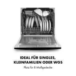 Amazonia 8 Neo Tischgeschirrspüler 8 Programme LED-Display 15 Amazonia 8 Neo Tischgeschirrspüler 8 Programme LED-Display -Klarstein 10032913 de 0004 logo