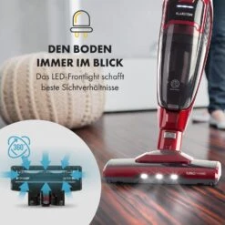 TurboHybrid Staubsauger Boden- Und Handstaubsauger Metallic-rot 13 TurboHybrid Staubsauger Boden- Und Handstaubsauger Metallic-rot -Klarstein 10032944 de 0002 logo