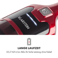 TurboHybrid Staubsauger Boden- Und Handstaubsauger Metallic-rot 16 TurboHybrid Staubsauger Boden- Und Handstaubsauger Metallic-rot -Klarstein 10032944 de 0005 logo