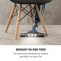 TurboHybrid Staubsauger Boden- Und Handstaubsauger Anthrazit/blau -Klarstein 10032945 de 0003 logo
