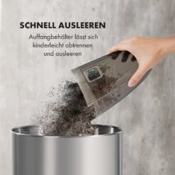 TurboHybrid Staubsauger Boden- Und Handstaubsauger Anthrazit/blau -Klarstein 10032945 de 0008 logo