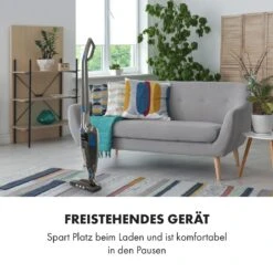 TurboHybrid Staubsauger Boden- Und Handstaubsauger Anthrazit/blau -Klarstein 10032945 de 0009 logo