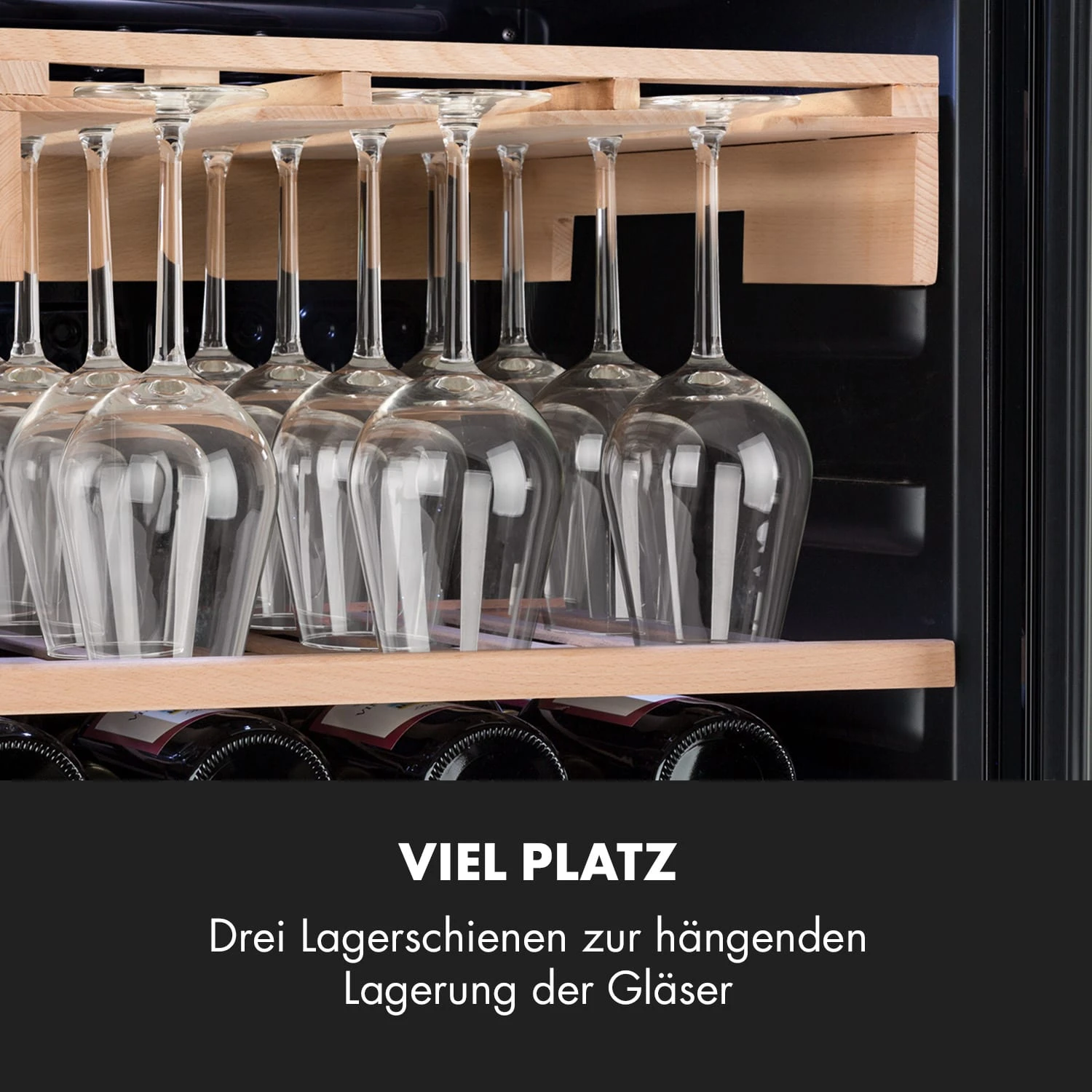 Barossa 77D Weinglas-Regal Zubehör Regalboden Für Weingläser Echtholz 5 Barossa 77D Weinglas-Regal Zubehör Regalboden Für Weingläser Echtholz – Bild 3