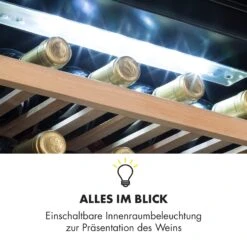 Vinsider 41 Built-in Duo Onyx Einbau-Weinkühlschrank 41 Fl 2 Zonen 16 Vinsider 41 Built-in Duo Onyx Einbau-Weinkühlschrank 41 Fl 2 Zonen -Klarstein 10032966 de 0006 logo