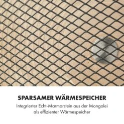 HeatPal Marble Blackline Infrarot-Heizung 1300W Wärmespeicher Marmor -Klarstein 10032992 de 0004 logo