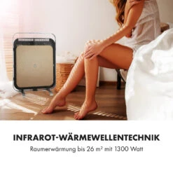 HeatPal Marble Blackline Infrarot-Heizung 1300W Wärmespeicher Marmor -Klarstein 10032992 de 0005 logo