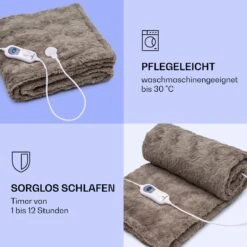 Dr. Watson Comfort & Style Heizdecke 120W 180x130cm Faux Fur 10 Dr. Watson Comfort & Style Heizdecke 120W 180x130cm Faux Fur -Klarstein 10033007 de 0004 logo