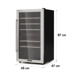 Vinamour 29 Duo Weinkühlschrank 2 Zonen 80L/29 Flaschen 5-22°C Touch 20 Vinamour 29 Duo Weinkühlschrank 2 Zonen 80L/29 Flaschen 5-22°C Touch -Klarstein 10033083 yy 0009 logo