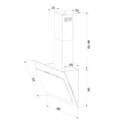 Mirage 60 Dunstabzugshaube 550m³/h Touch-Panel RGB-Ambiente-Licht Glas 20 Mirage 60 Dunstabzugshaube 550m³/h Touch-Panel RGB-Ambiente-Licht Glas -Klarstein 10033116 yy 0009 logo