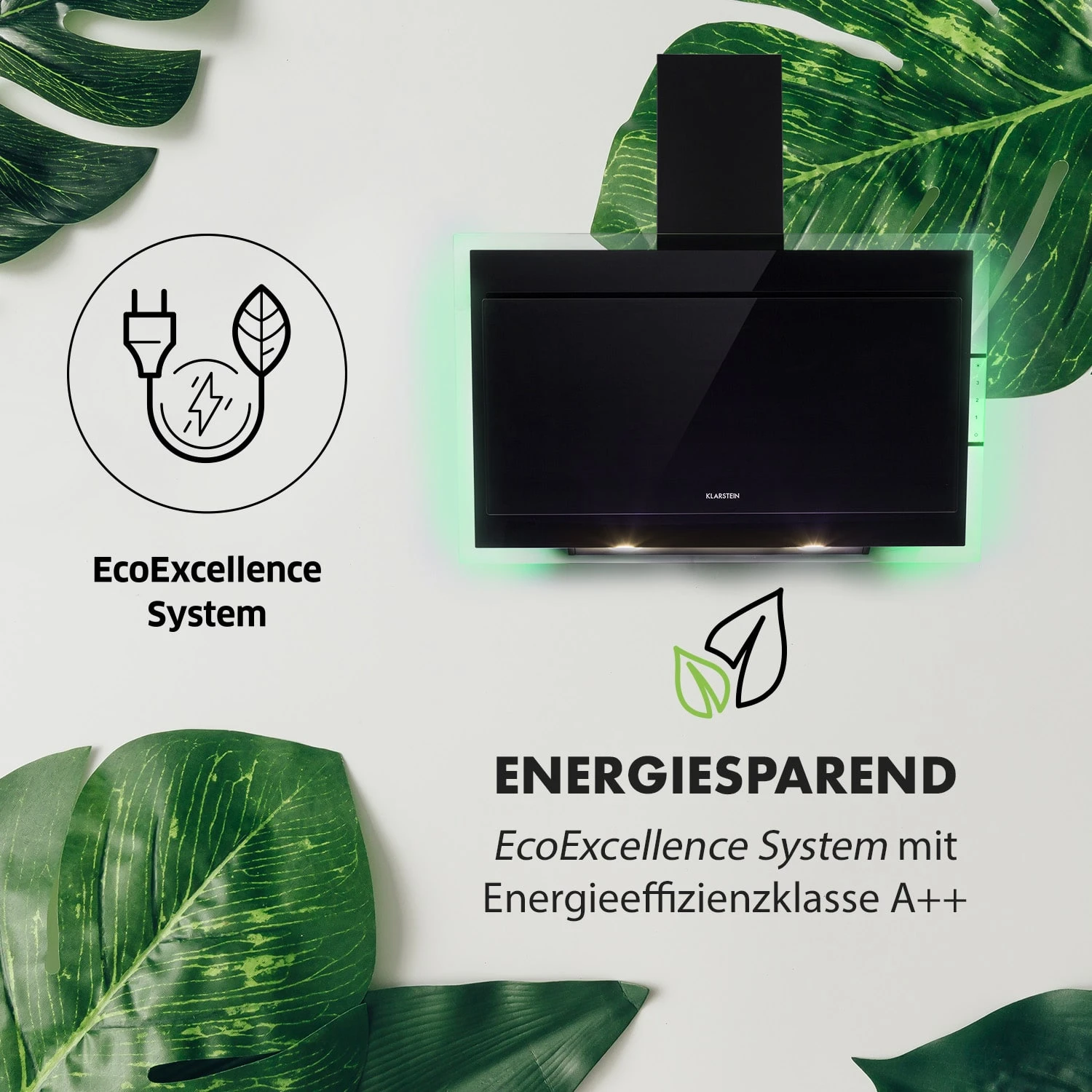 Mirage 90 Dunstabzugshaube 550 M³/h Touch-Panel RGB-Ambiente-Licht A++ 6 Mirage 90 Dunstabzugshaube 550 M³/h Touch-Panel RGB-Ambiente-Licht A++ – Bild 4