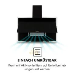 Mirage 90 Dunstabzugshaube 550 M³/h Touch-Panel RGB-Ambiente-Licht A++ 16 Mirage 90 Dunstabzugshaube 550 M³/h Touch-Panel RGB-Ambiente-Licht A++ -Klarstein 10033117 de 0006 logo