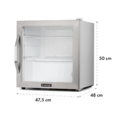Beersafe L Crystal White Kühlschrank 47 Ltr 2 Böden Glastür Edelstahl 18 Beersafe L Crystal White Kühlschrank 47 Ltr 2 Böden Glastür Edelstahl -Klarstein 10033121 yy 0008 logo