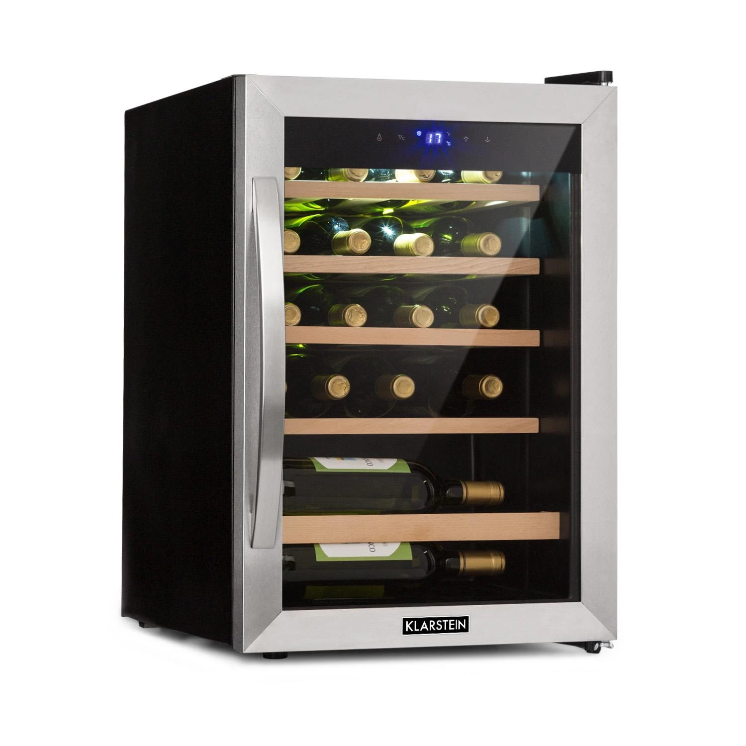 Vinamour 19 Uno Weinkühlschrank 19Fl./65l 4-18°C 40dB Glas 3 Vinamour 19 Uno Weinkühlschrank 19Fl./65l 4-18°C 40dB Glas