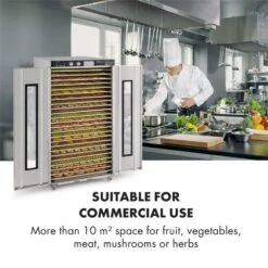 Master Jerky 24 Dörrautomat 5850W 40-90 °C 15h-Timer Edelstahl Silber 11 Master Jerky 24 Dörrautomat 5850W 40-90 °C 15h-Timer Edelstahl Silber -Klarstein 10033214 yy 0002 logo Klarstein Master Jerky 24 Doerrautomat silber