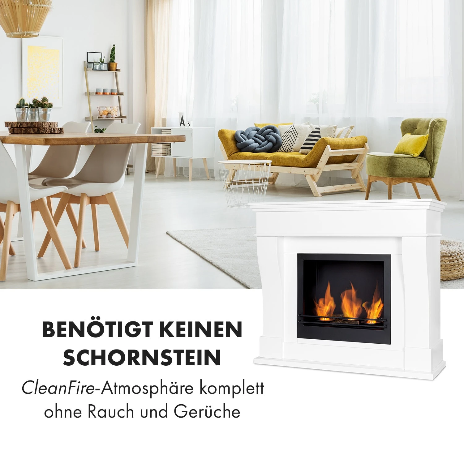 Phantasma Cottage Pillar Ethanol-Kamin Rauchfrei Brenner 3x300ml 6 Phantasma Cottage Pillar Ethanol-Kamin Rauchfrei Brenner 3x300ml – Bild 4