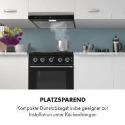 Contempo Neo Unterbau-Abzugshaube 60cm 175m³/h Edelstahl LED Acryl -Klarstein 10033471 de 0002 logo