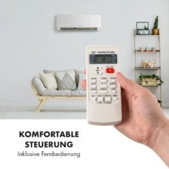 Windwaker Split-Klimaanlage 9.000 BTU/2,7 KW Luftdurchsatz 600m³/h -Klarstein 10033482 de 0008 logo