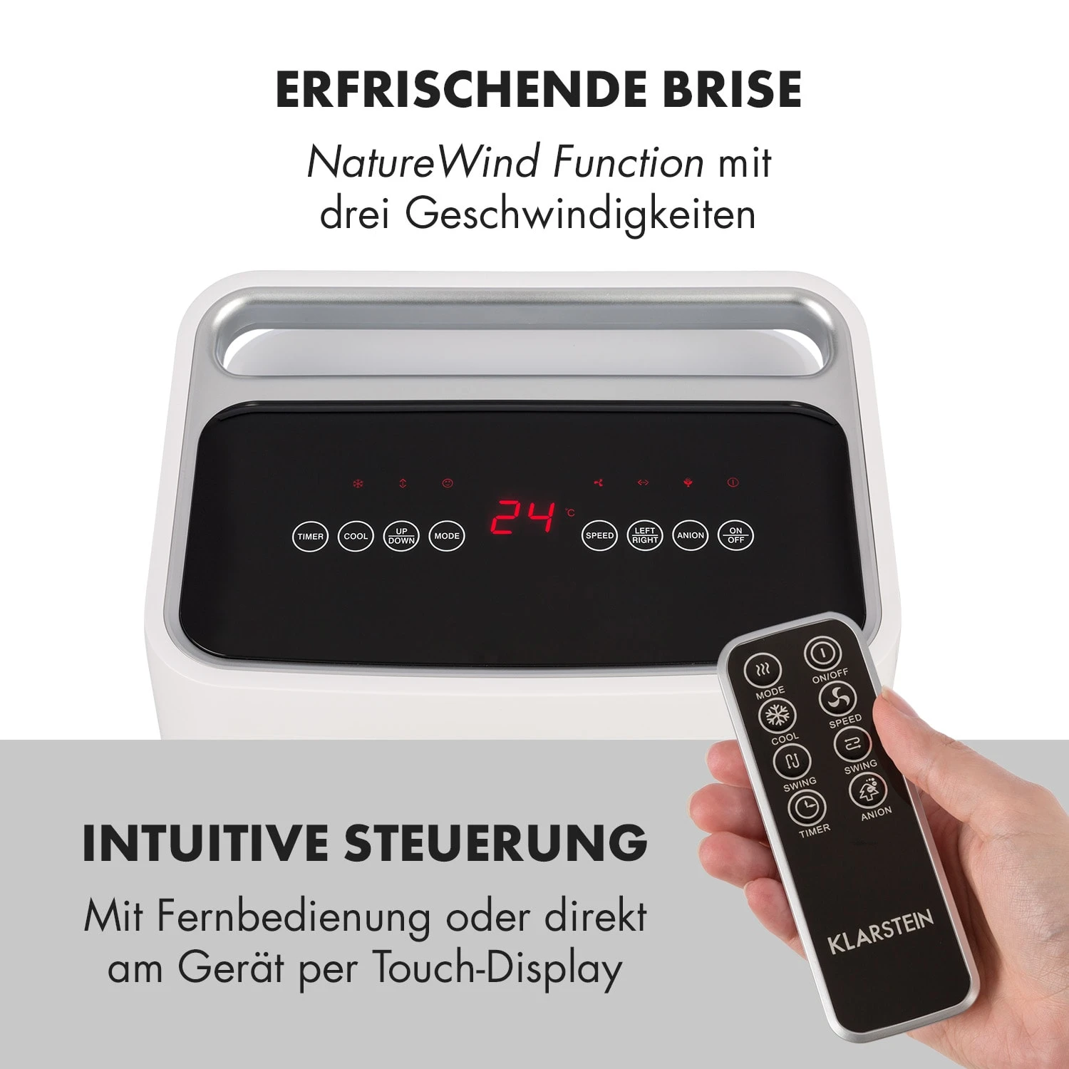 IceWind 4-in-1 Luftkühler Luftdurchsatz: 222 M³/h 36,5 Watt 7 IceWind 4-in-1 Luftkühler Luftdurchsatz: 222 M³/h 36,5 Watt – Bild 5