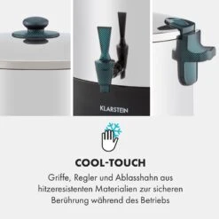 KonfiStar 50 Einkochautomat Getränkespender 2500W 50L Edelstahl 16 KonfiStar 50 Einkochautomat Getränkespender 2500W 50L Edelstahl -Klarstein 10033525 de 0005 logo